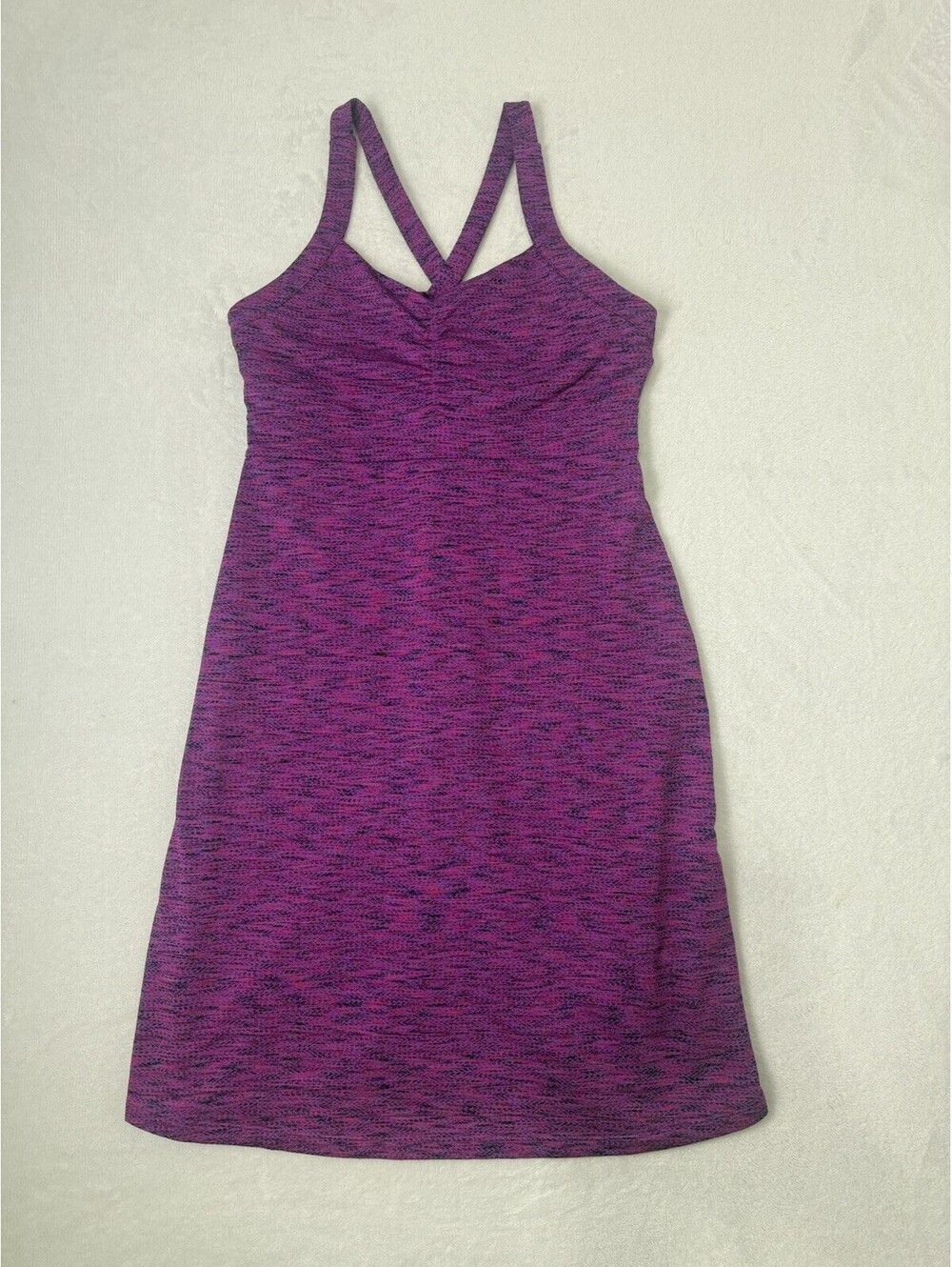 Title nine Purple Racerback Sleeveless Tank Dress Women's Size Medium